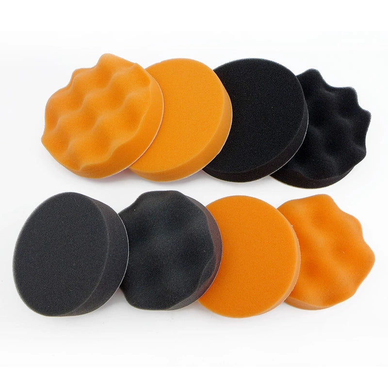 Pneumatic Grinder Wool Ball Waxing Polishing Wheel Self-Adhesive Wool Wheel Sponge Wheel Waxing Sponge Ball Car Beauty