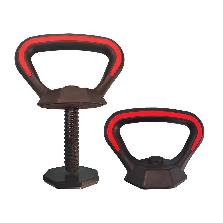 Upgraded Dumbbell, Multifunctional Adjustable, Kettlebell Handle Length, Base Neutral Dumbbell Piece