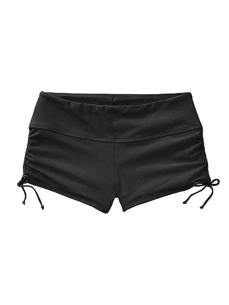 New Swim Trunks Female Fashion Tape Boxer Belly Covering Alone Separates Plus Size Swimming Short Pants Conservative Beach Snorkeling
