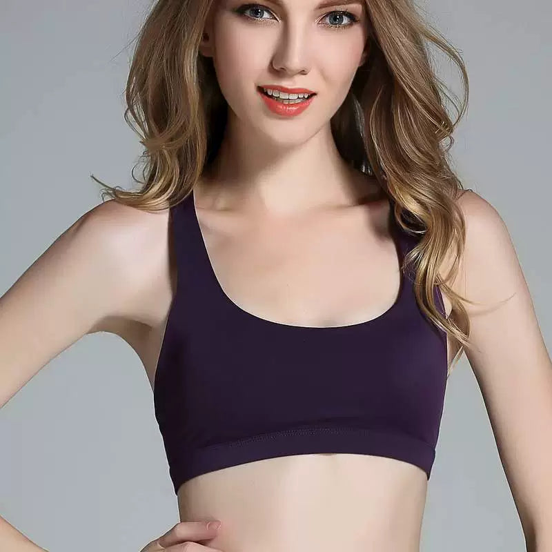 Jm8118 Color Discount Cross Beauty Back Sports Bra European and American No Steel Ring Yoga Running Underwear Quick-Drying Shockproof