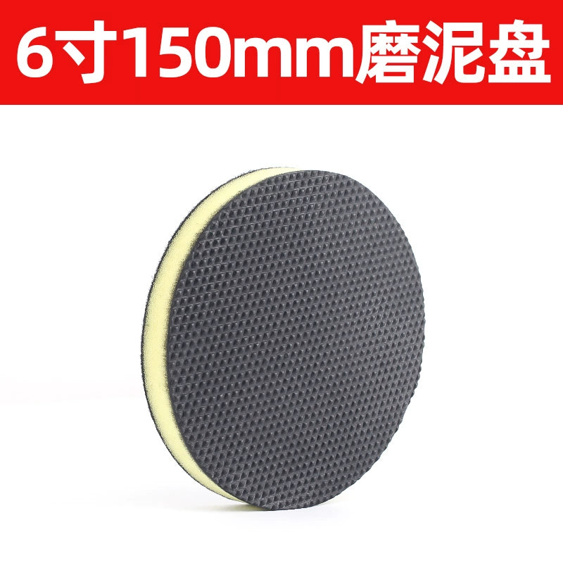 Pneumatic Grinder Wool Ball Waxing Polishing Wheel Self-Adhesive Wool Wheel Sponge Wheel Waxing Sponge Ball Car Beauty