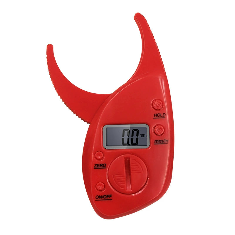 Body Fat Clip Sebum Clamp Measuring Body Fat Skinfold Thickness Measuring Meter For Home Hand-Held Digital Display Digital Subcutaneous Fat Ruler