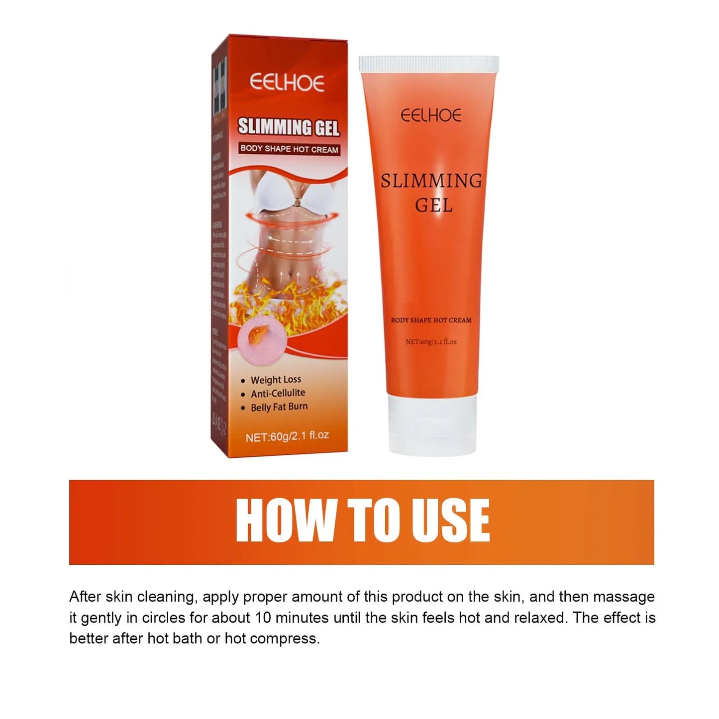 Slimming Gel Body Sculpting Fat Burning Cream Men 7 Days Strong Weight Loss Shaping Health Care Women Fast Thin Belly All Body