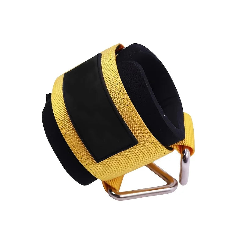 1 Pc Wrist Cuffs for Cable Machine, Adjustable Neoprene Padding, One Size Fit All, Fitness Wrist Straps for Men Women