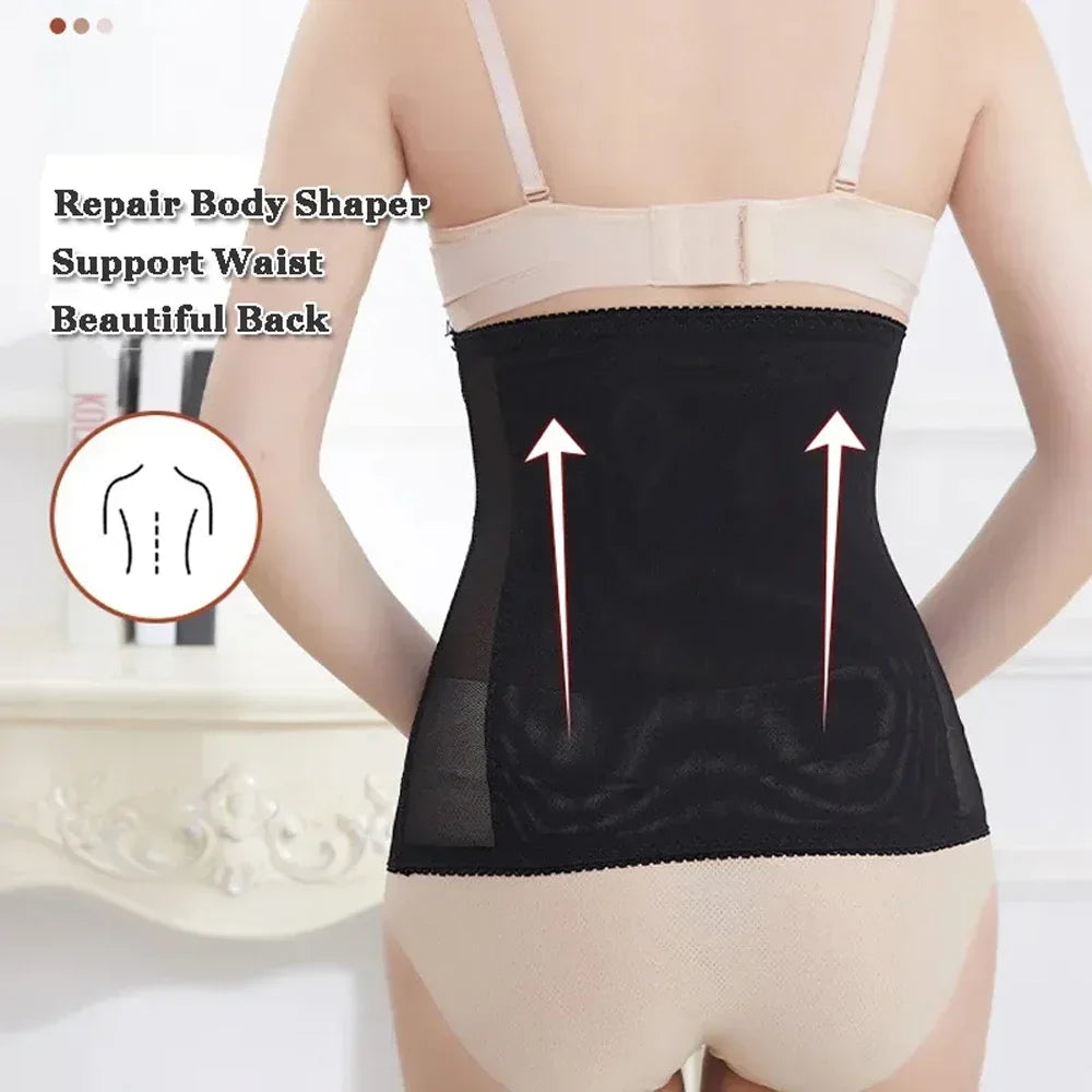 MTATMT 1Pcs Women Waist Trainer Shapewear Postpartum Recovery Belt Tummy Control Slimming Body Shaper Underbust Corset