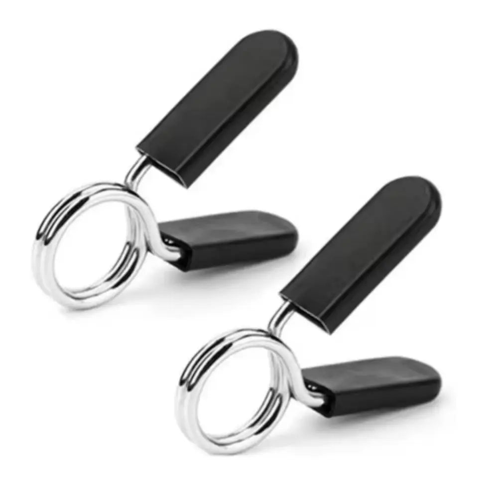 1 Pair Gym Barbell Clips Anti-loosening Dumbell Spring Collar Clips Stable 24/25/28/30mm Barbell Lock Clamp Trap Bar