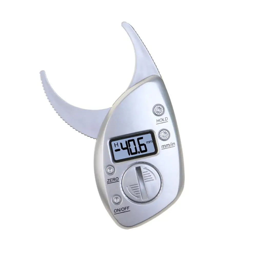 Digital Fat Tester Caliper H held Fitness Tester Measurement Tool Easy Accurate Portable for Men Women