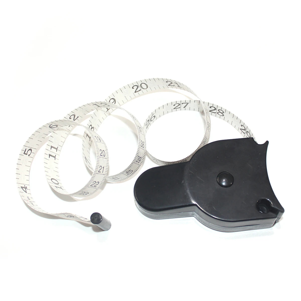Fat Tester Calipers with Tape Measure and Fat Charts Fitness Measure Waist Arms and Thigns Fat Measuring Tool 1.5M