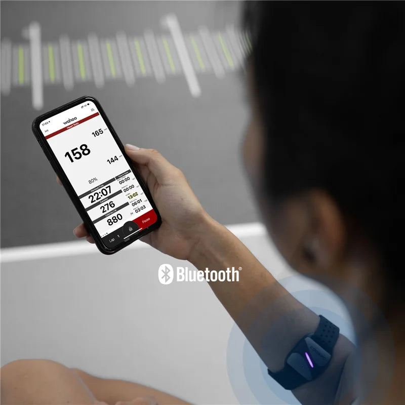 COOSPO HW807 Heart Rate Monitor Armband Optical Outdoor Fitness Sensor Bluetooth 5.0 ANT+ IP67 for Running Cycling with Wahoo