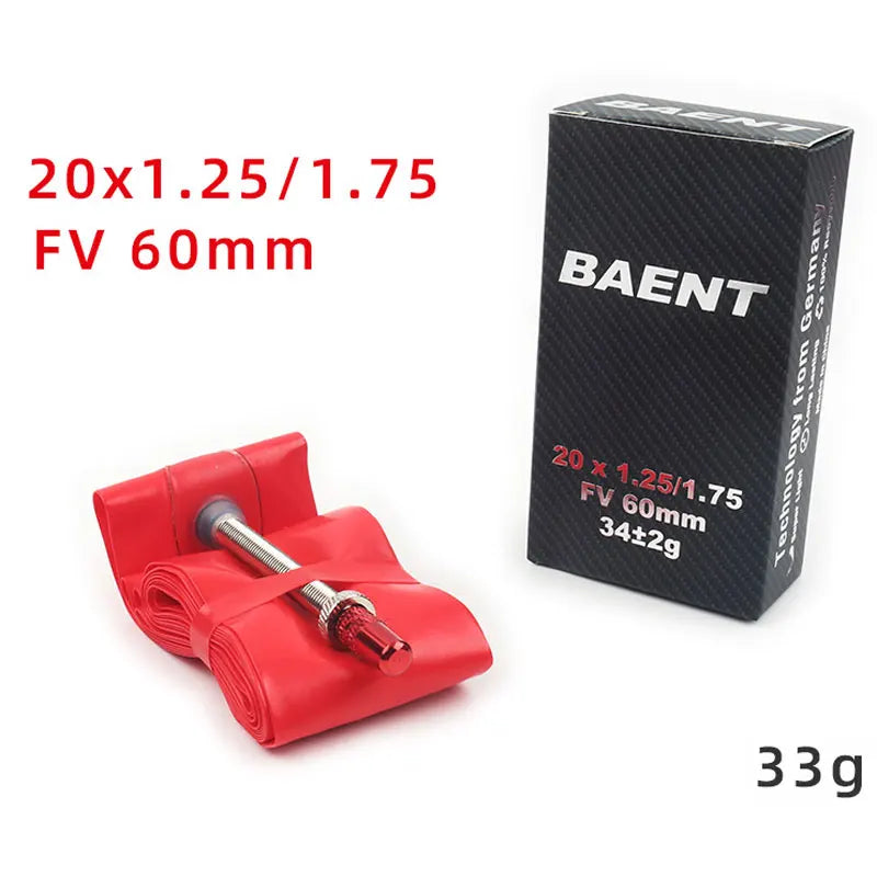 Baent TPU Ultralight Bicycle Inner Tube 29 Inch Mountain Bike Tire 27.5 26 Inch 48mm French Valve 1.26-1.75 1.9-2.7 Bike Parts