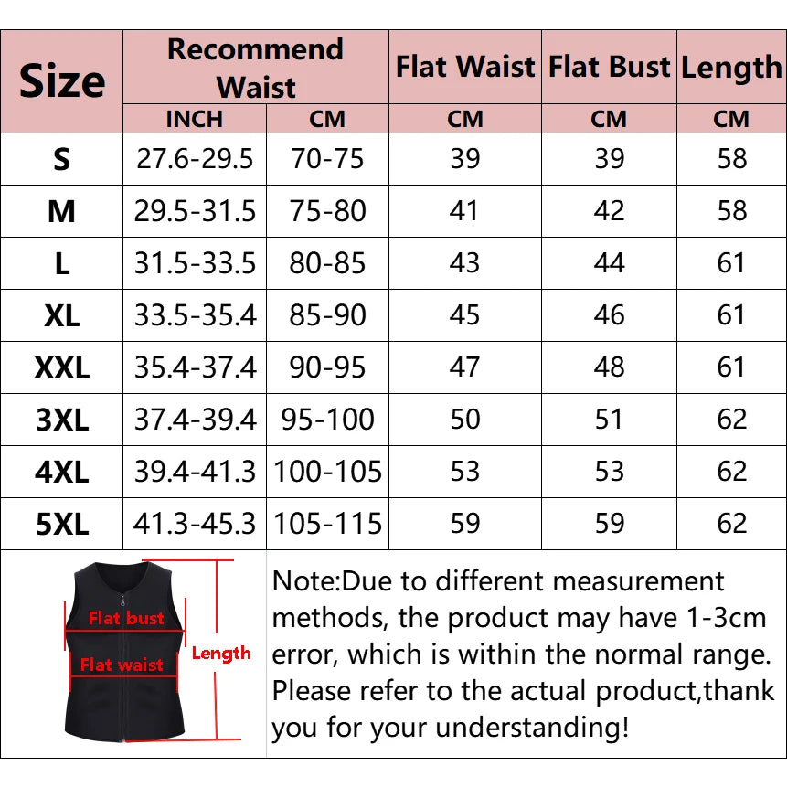 Men Body Shaper Waist Trainer Sauna Suit Sweat Vest Slimming Underwear Weight Loss Shirt Fat Burner Workout Tank Tops Shapewear