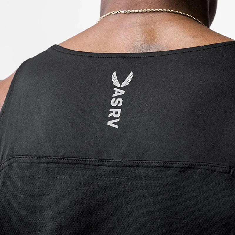 Men's Gym Tank Top Bodybuilding Sleeveless Shirt Quick Dry Fitness Vest Workout Running Sports Muscle Casual Summer Undershirt
