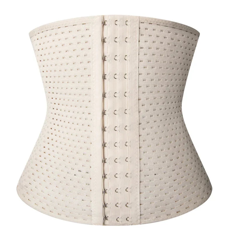 Waist Trainer Trimmer Belt Corset for Abdomen Belly Flatten Tummy Control Fitness Compression Shapewear Men Slimming Body Shaper
