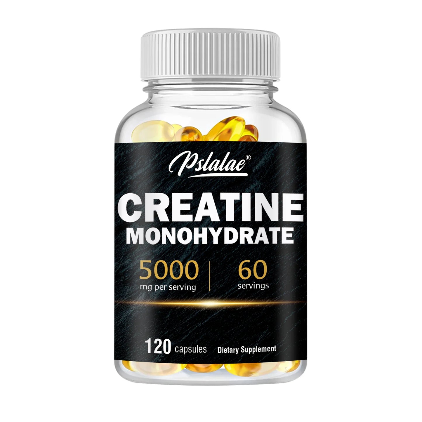 Creatine Monohydrate - Build Muscle, Improve Athletic Performance, Improve Energy Endurance , Promote Recovery - 120 Capsules