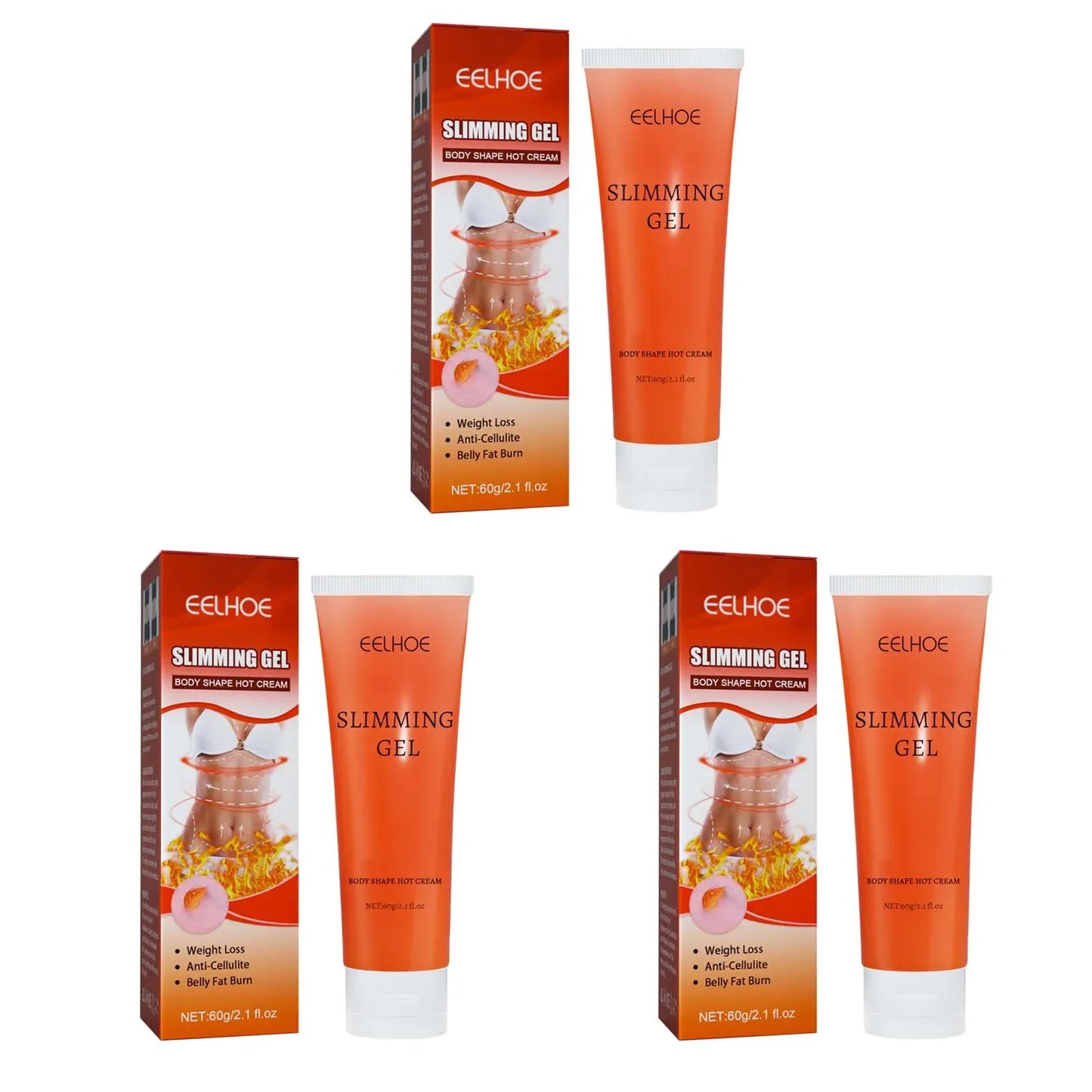 Slimming Gel Body Sculpting Fat Burning Cream Men 7 Days Strong Weight Loss Shaping Health Care Women Fast Thin Belly All Body