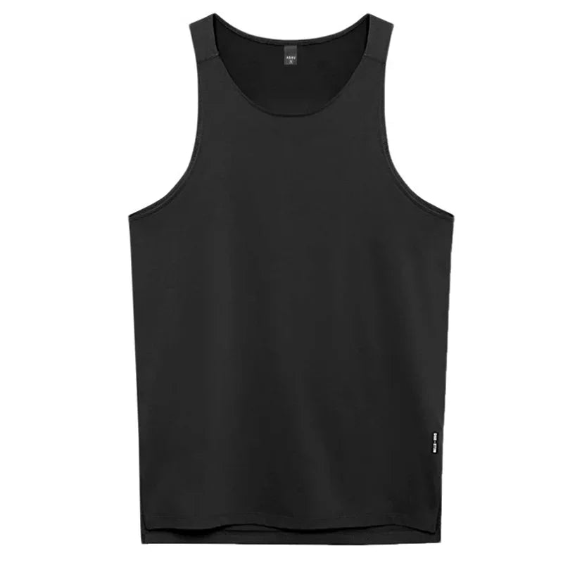 Men's Gym Tank Top Bodybuilding Sleeveless Shirt Quick Dry Fitness Vest Workout Running Sports Muscle Casual Summer Undershirt