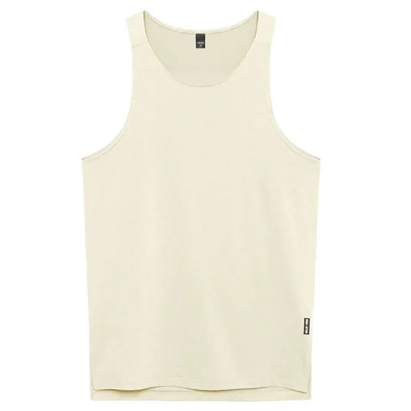 Men's Gym Tank Top Bodybuilding Sleeveless Shirt Quick Dry Fitness Vest Workout Running Sports Muscle Casual Summer Undershirt
