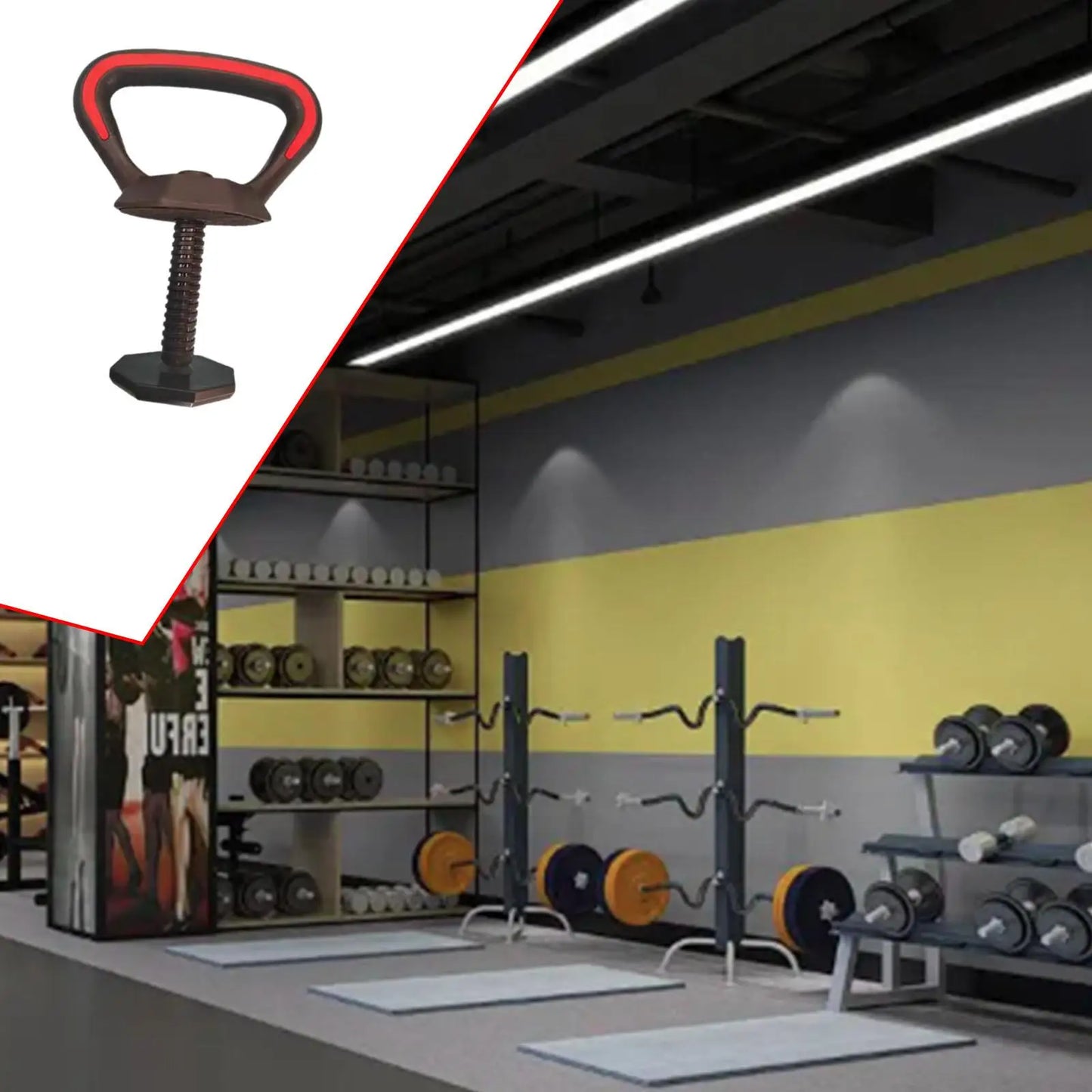 Kettlebell Handle, Kettlebell Grip Househeld Training Weightlifting Fitness