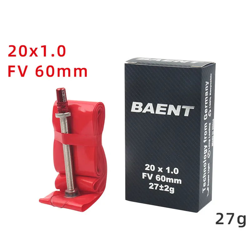 Baent TPU Ultralight Bicycle Inner Tube 29 Inch Mountain Bike Tire 27.5 26 Inch 48mm French Valve 1.26-1.75 1.9-2.7 Bike Parts