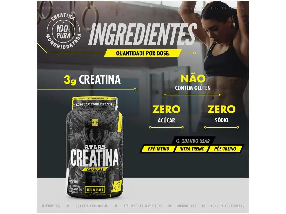 Creatine Monohydrate Iridium Labs Atlas