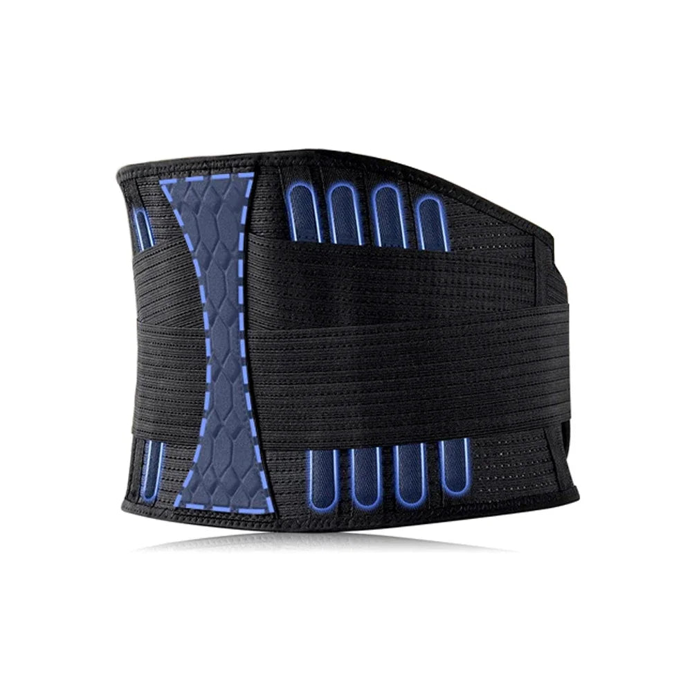 JUUMMP Back Lumbar Support Belt Waist Orthopedic Corset Men Women Spine Decompression Waist Trainer Brace Back Pain Relief