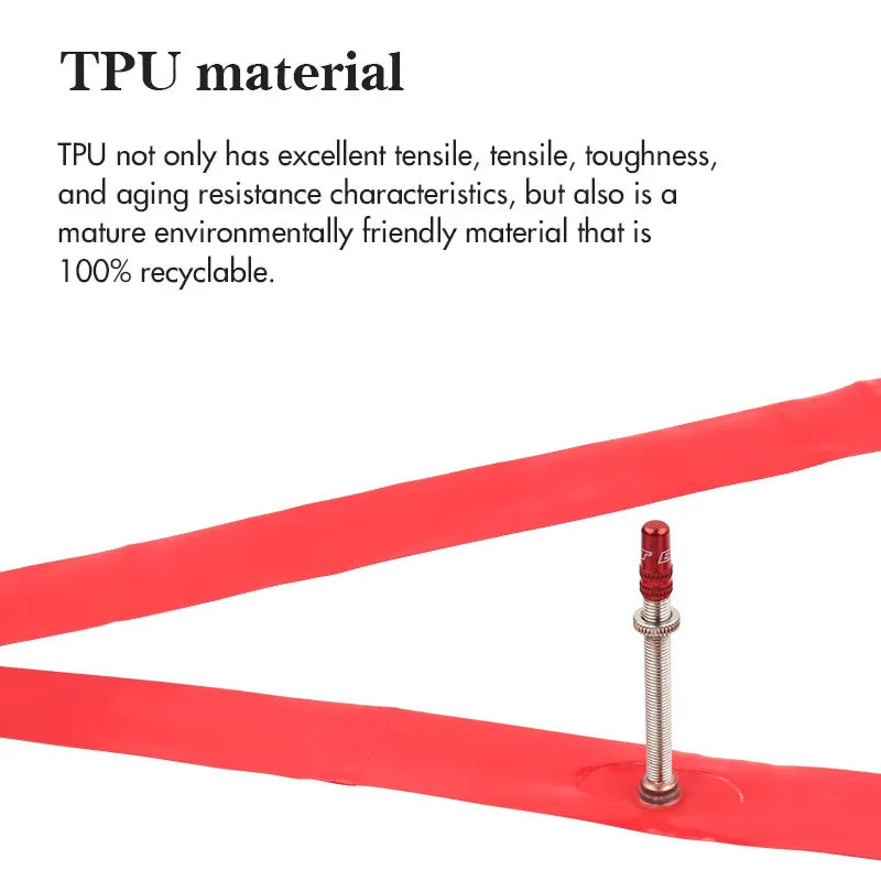 Baent TPU Ultralight Bicycle Inner Tube 29 Inch Mountain Bike Tire 27.5 26 Inch 48mm French Valve 1.26-1.75 1.9-2.7 Bike Parts