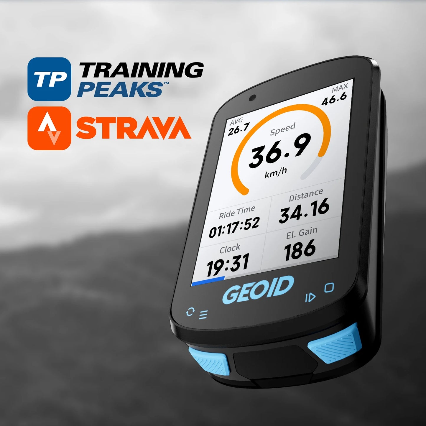 GEOID CC600 Color Screen Bike Computer Smart Navigation GPS Wireless Bicycle Speedometer WIFI ANT+ 11 Languages Cycling Odometer
