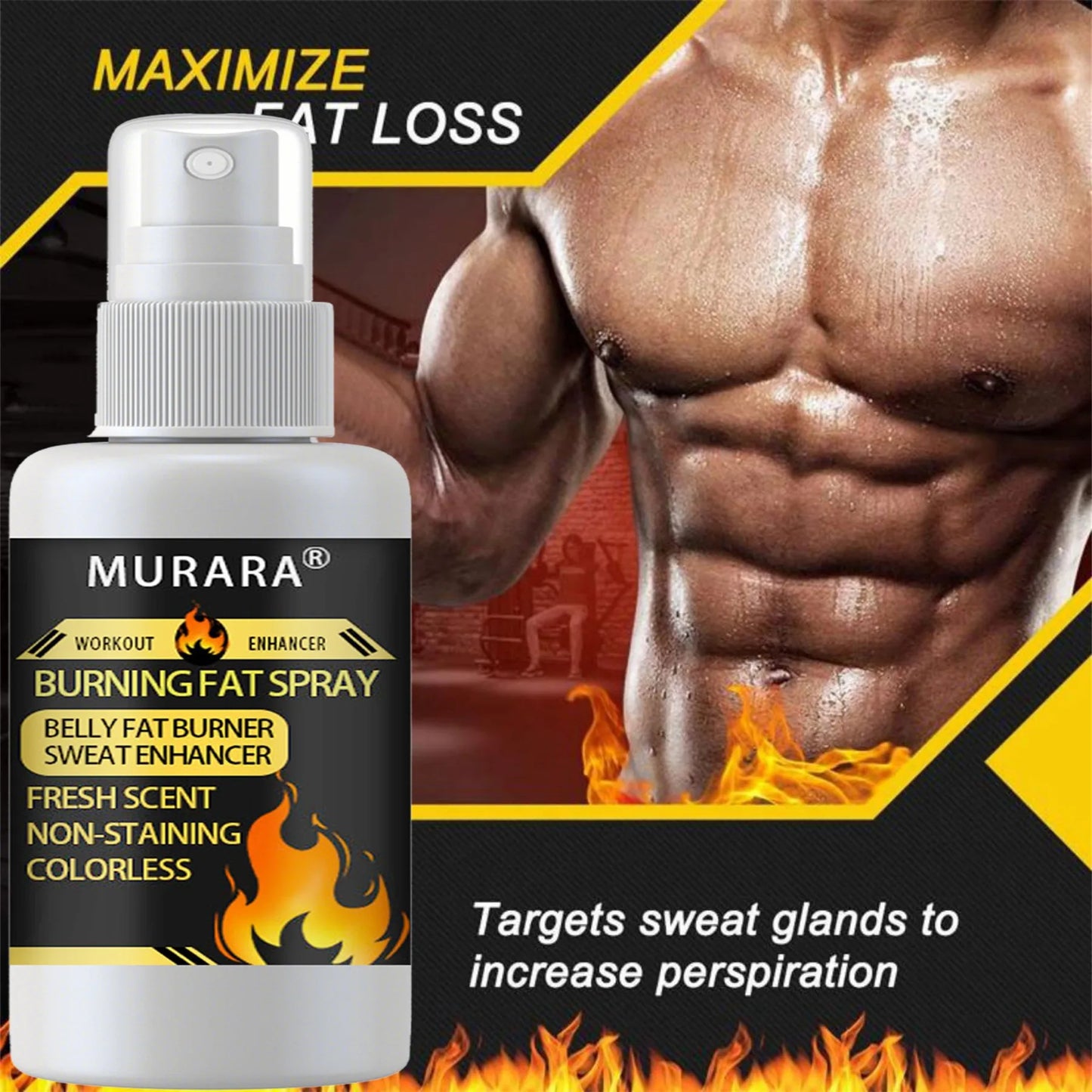 Soothing Spray Oil Fat Burning Spray Eliminate Cellulite Elasticity Break Down Fat Massage Improve Skin Burner Slimming