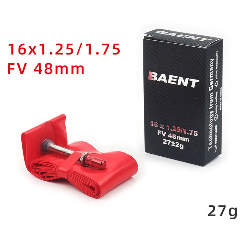 Baent TPU Ultralight Bicycle Inner Tube 29 Inch Mountain Bike Tire 27.5 26 Inch 48mm French Valve 1.26-1.75 1.9-2.7 Bike Parts