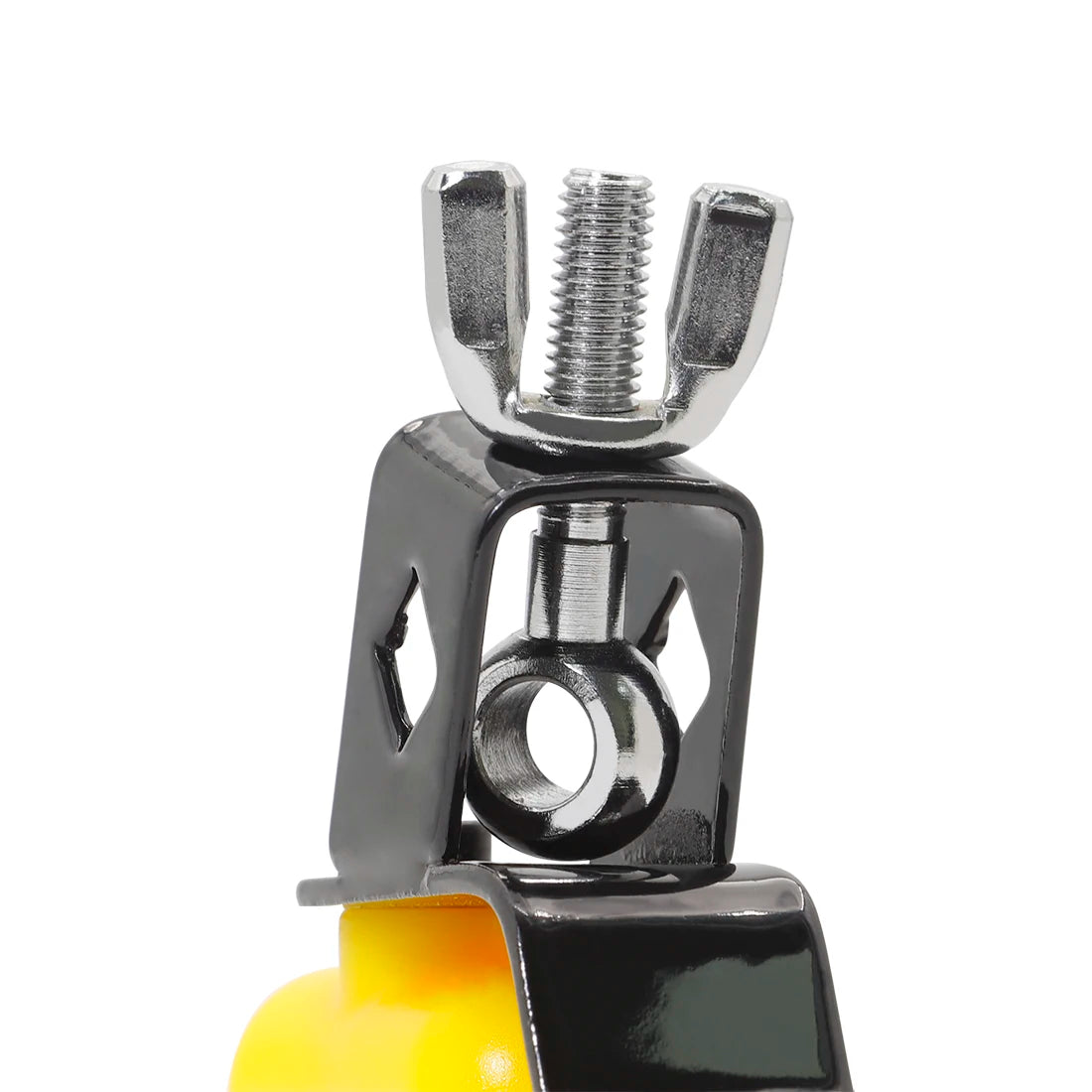 Double Sambago Bell Latin Music Yellow Purple Cowbell High Low Sound Knocker Drum Percussion Instrument Part Accessories