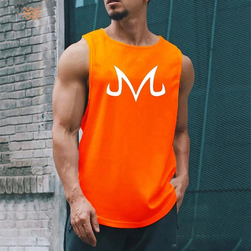 Quick-drying Bodybuilding Vest Men's Gym Fitness Superhero Sleeveless Shirt Anime Zt Casual Vest Summer Training Clothing