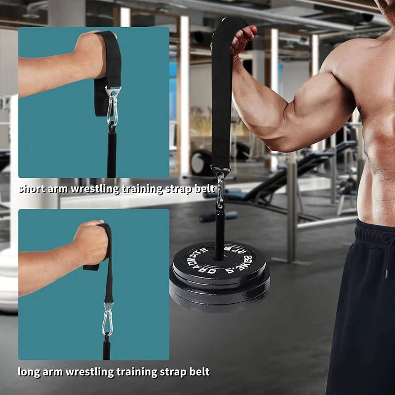 Fitness Arm Wrestling Training Strap Home Gym Wrist Forearm Arm Blaster & Hand Grip Band for Armwrestling Pronation Rope
