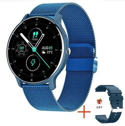 LIGE 2024 New Men Smart Watch Real-time Activity Tracker Heart Rate Monitor Sports Women Smart Watch Men Clock For Android IOS