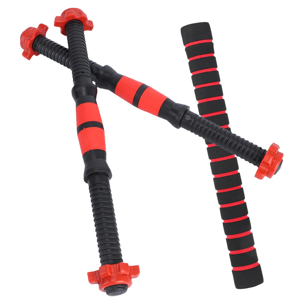 1 set Dumbbell Bar 40cm With Connector Rod For Dumbbell Set Fitness Equipment Weightlifting Training Accessories Barbells