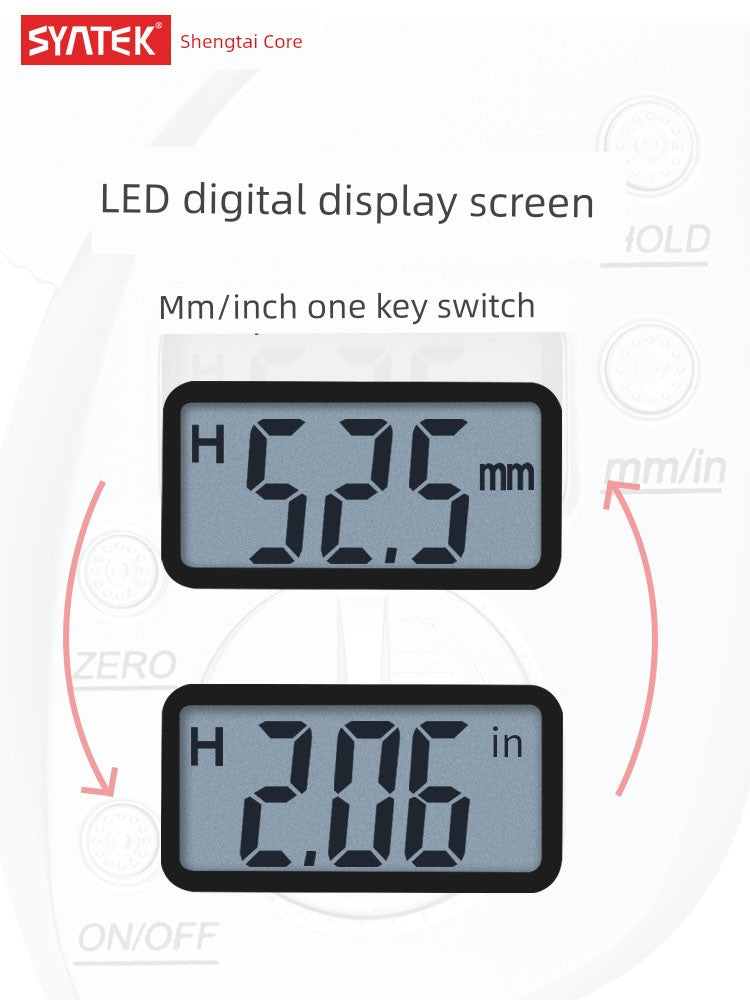 Digital Digital Fat Caliper Body Fat Clip Skin Fold Thickness Measuring Instrument Skin Fat Clip Body Fat Rate Fat Pliers Fitness Ruler