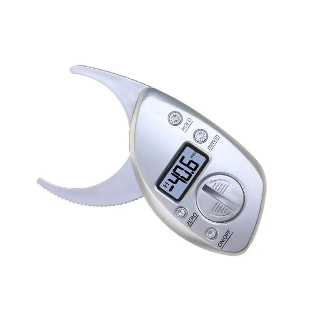 Digital Fat Tester Caliper H held Fitness Tester Measurement Tool Easy Accurate Portable for Men Women