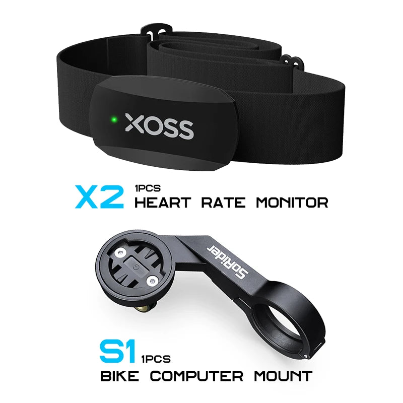 XOSS Vortex Speed Cadence Sensor X2 Heart Rate Monitor S1 Bike Computer GPS Mount For GARMIN iGPSPORT BSC100s Bryton G2 plus G+