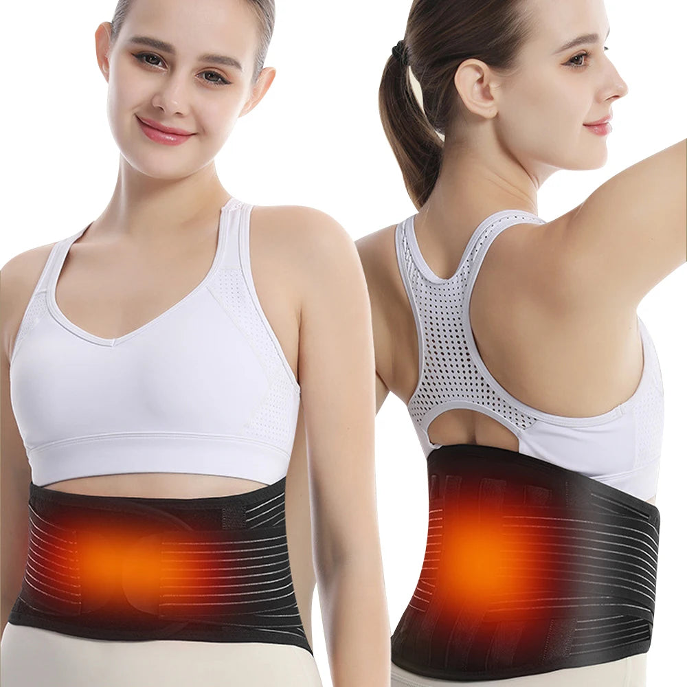 Sport Tourmaline Magnetic Back Braces for Lower Back Pain Relief, Self Heating & Soothing Back Support Belt, Lumbar Support Belt
