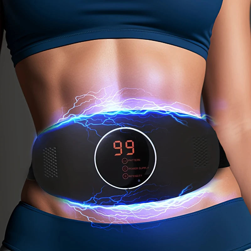 Rechargeable Body Slimming Machine Waist Belt Waist Fitness Massager Weight Loss And Body Shaping Instrument Constipation Relief