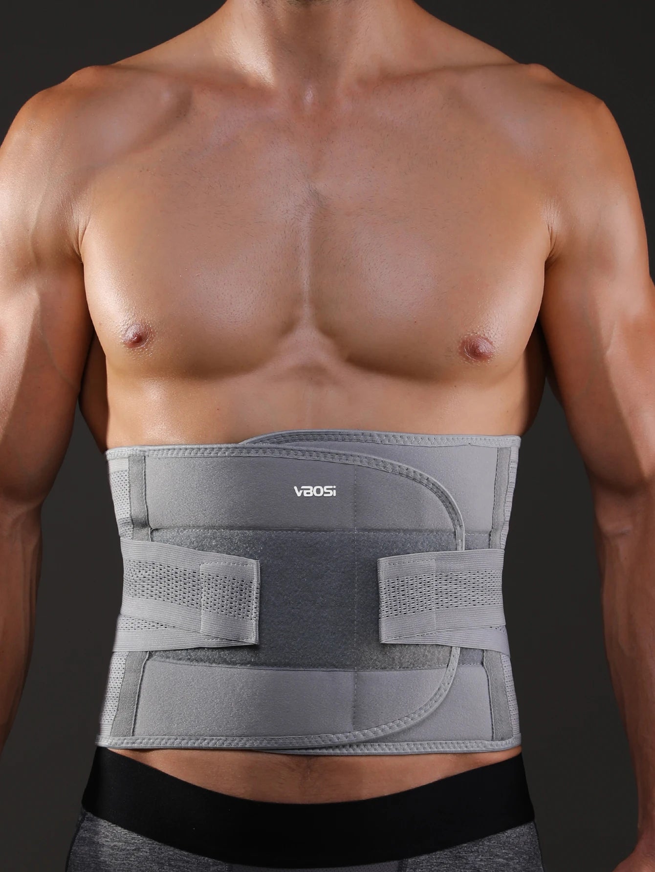 1 Piece Adjustable Unisex Lower Back Support Waist Trainer Tummy Band for Weightlifting Cycling