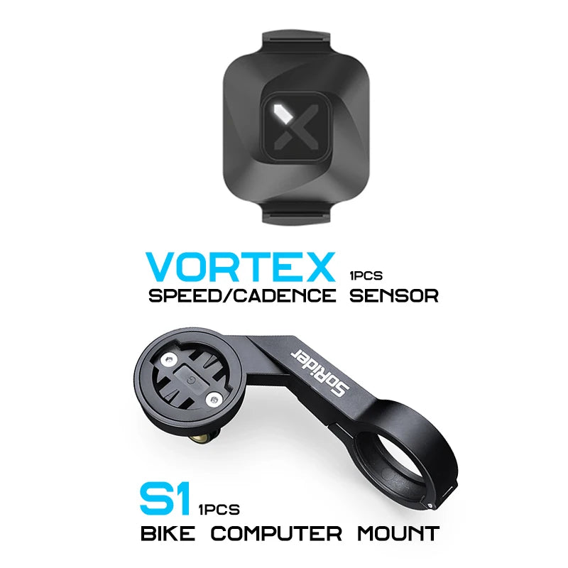 XOSS Vortex Speed Cadence Sensor X2 Heart Rate Monitor S1 Bike Computer GPS Mount For GARMIN iGPSPORT BSC100s Bryton G2 plus G+
