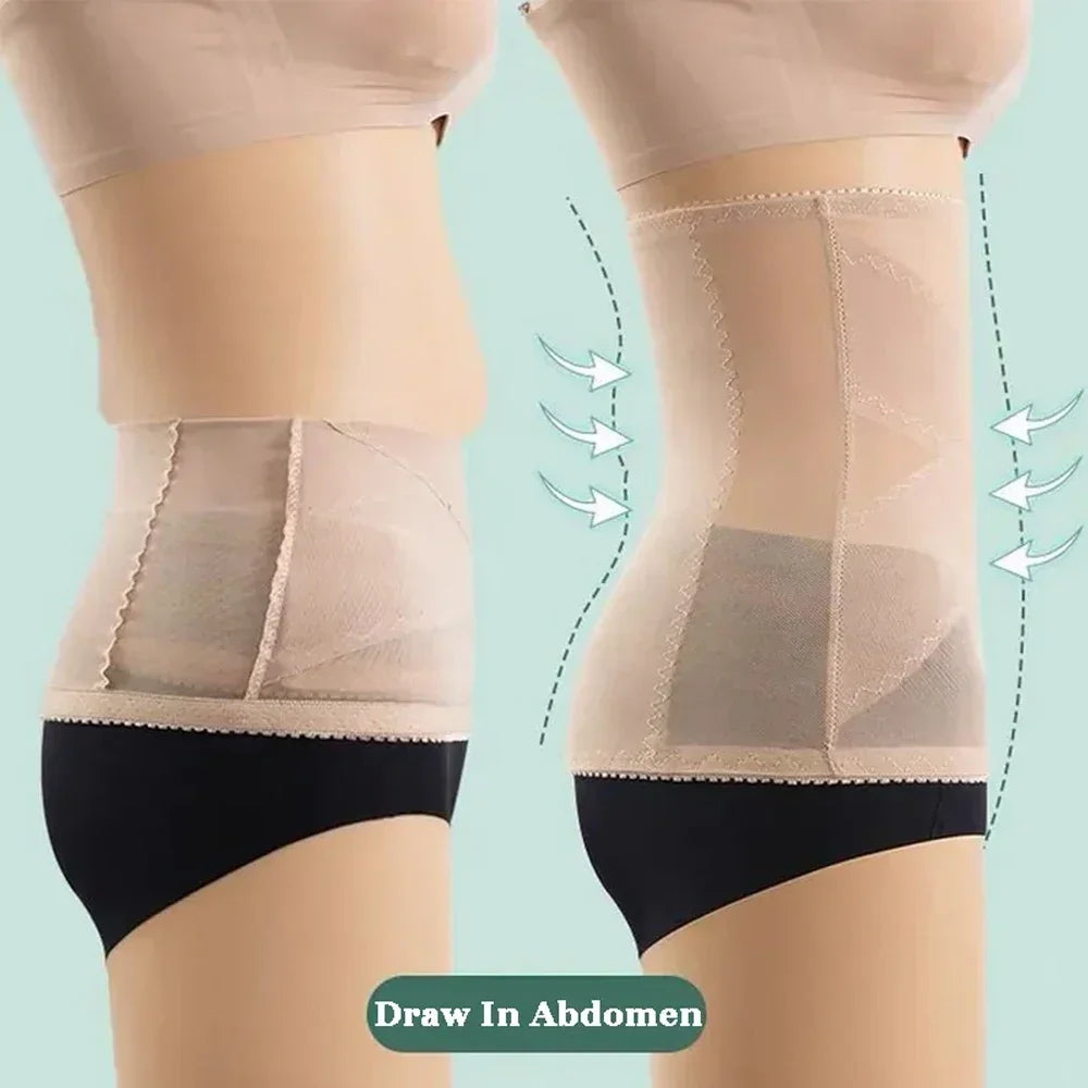 MTATMT 1Pcs Women Waist Trainer Shapewear Postpartum Recovery Belt Tummy Control Slimming Body Shaper Underbust Corset