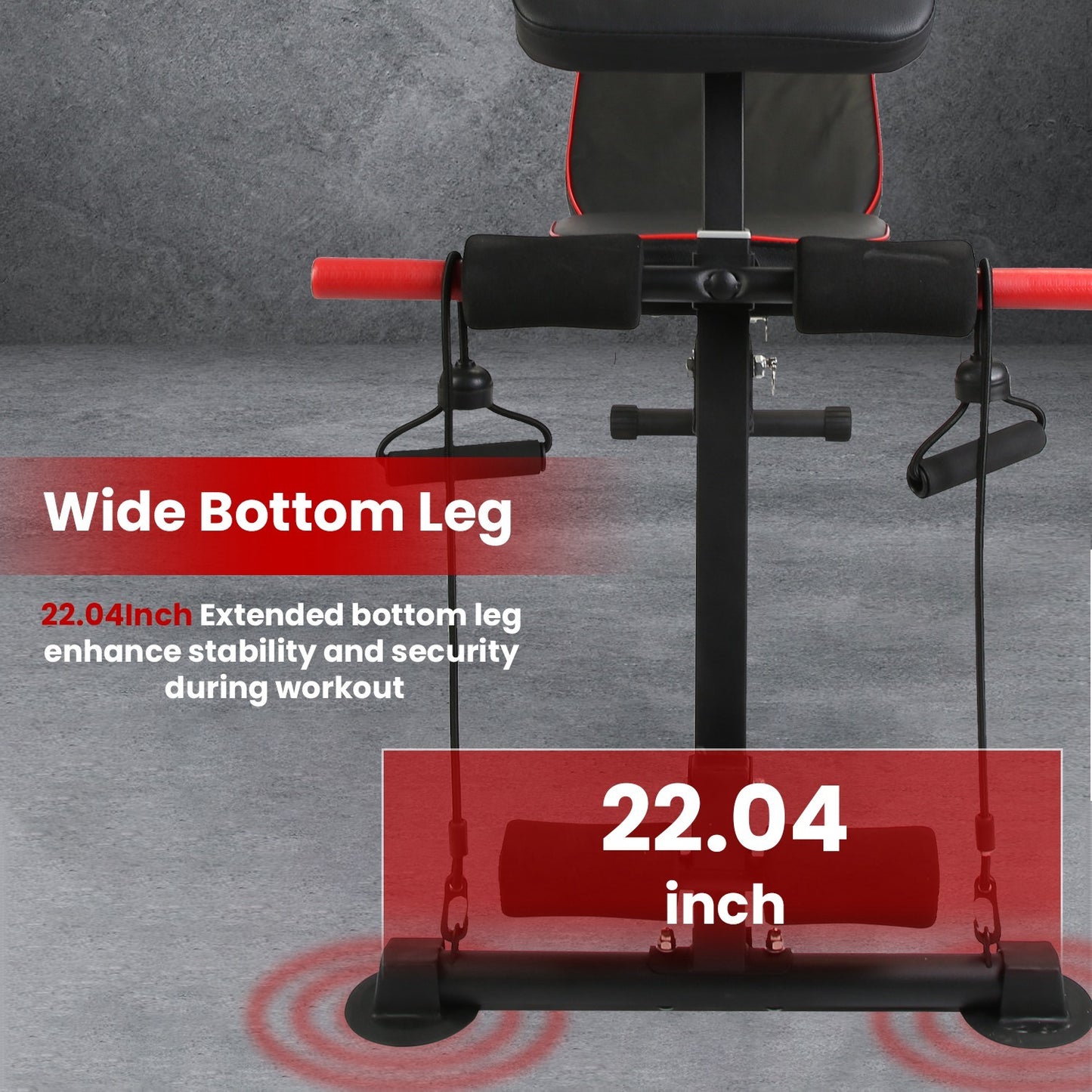 1Pc Adjustable Weight Bench With Preacher Curl Pad Resistance Bands Leg Extension For Home Gym Full Body Exercise Fedex Shipping