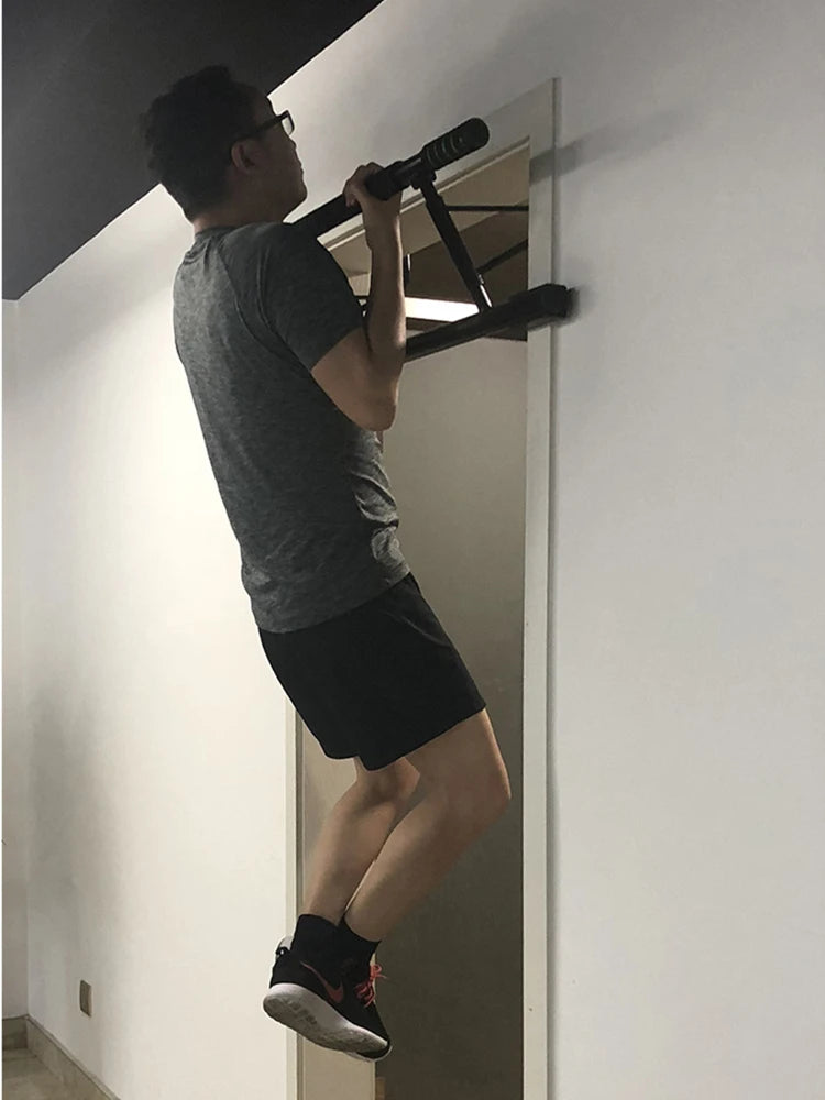 Horizontal Bar for Home Gym, Chin-up Equipment, Indoor Body Workout Bar, Portable Fitness Pull Up Device for Door
