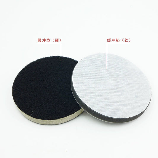 Pneumatic Grinder Wool Ball Waxing Polishing Wheel Self-Adhesive Wool Wheel Sponge Wheel Waxing Sponge Ball Car Beauty