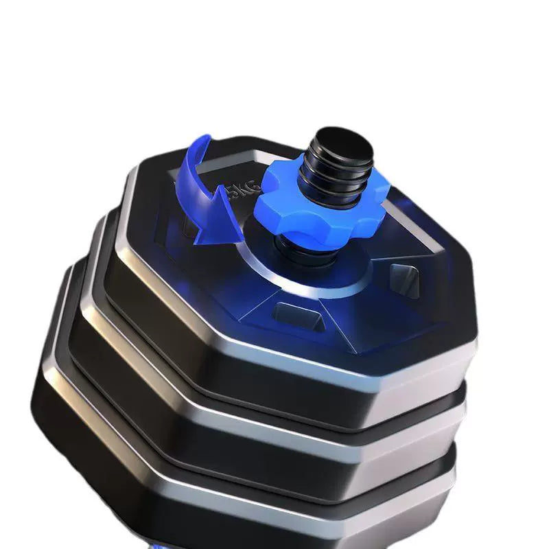 Three-in-One For Home Dumbbell Men Adjustable Weight Fitness Kettle Bell Barbell Combination Instrument
