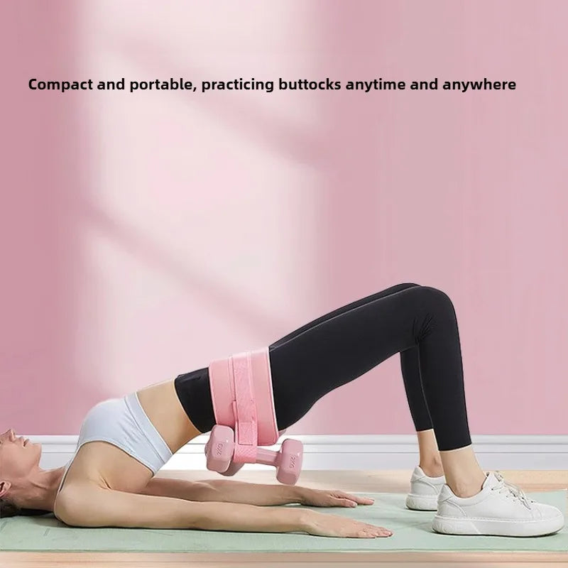 Multifunctional Gym Equipments for Home Workouts Fitness Goods Hip Thrust Belt Pad for Dumbbells Plates Comfortable Scratch Free
