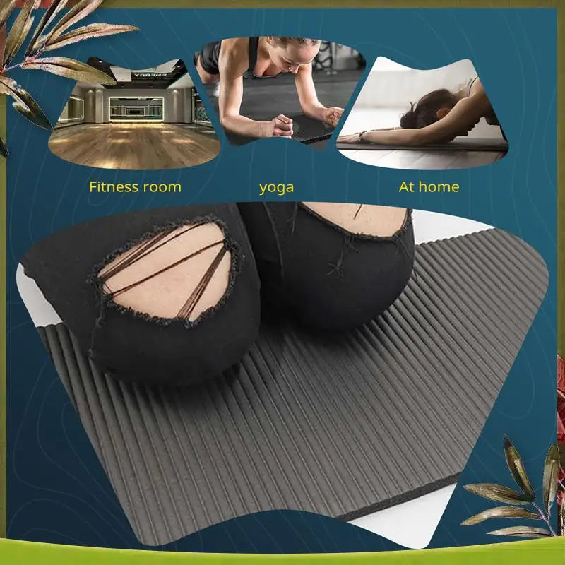 Reliable-15MM Thick Yoga Mat Comfort Foam Knee Elbow Pad Mats For Exercise Yoga Pilates Indoor Pads Fitness Training