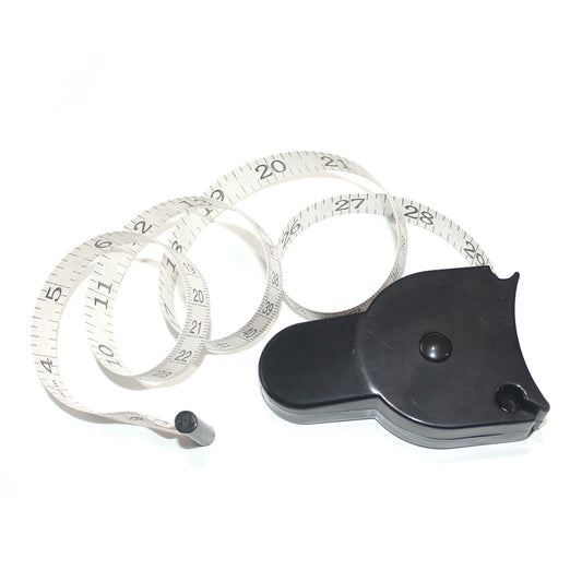 Fat Tester Calipers with Tape Measure and Fat Charts Fitness Measure Waist Arms and Thigns Fat Measuring Tool 1.5M