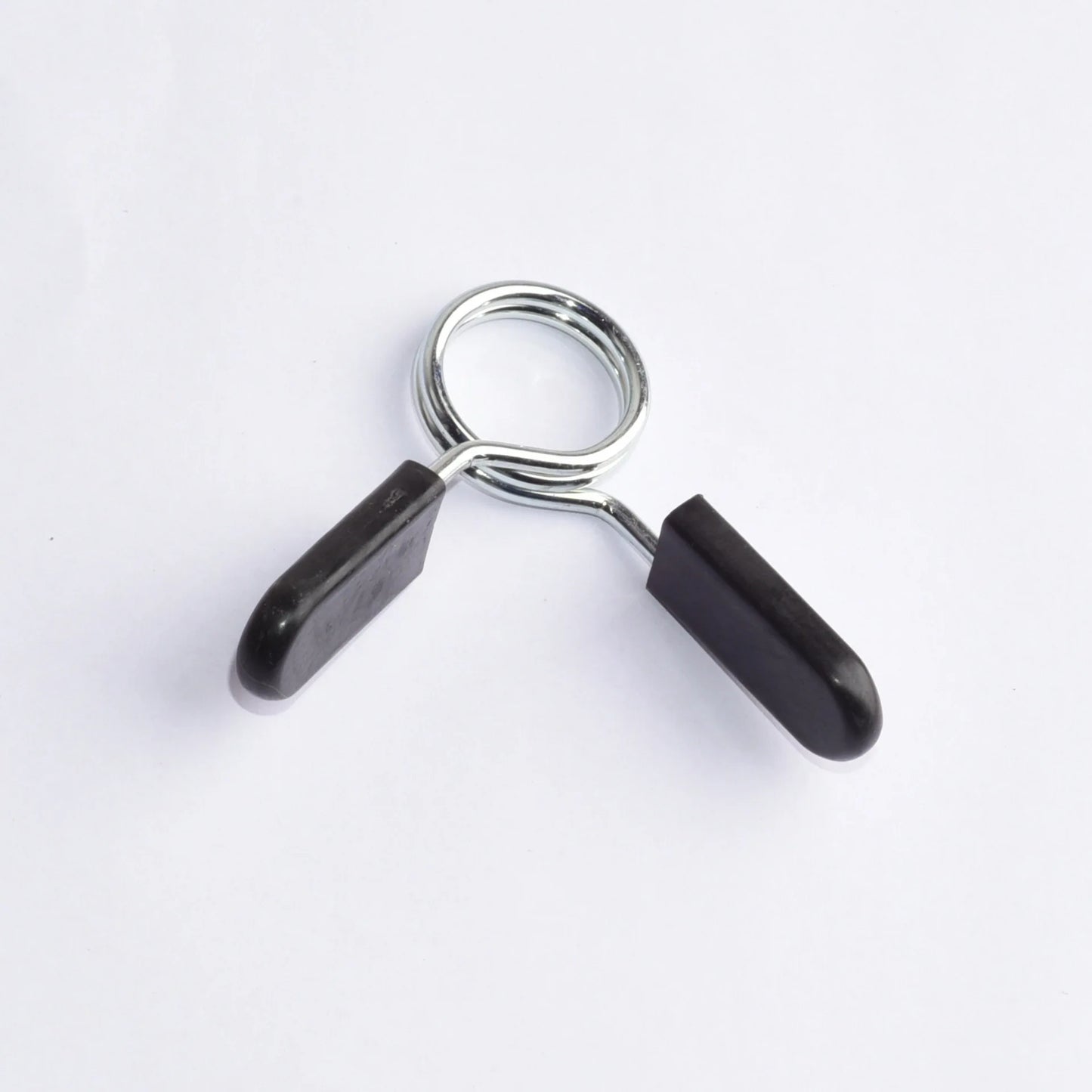 2.5cm 2pcs Barbell Clamp Spring Collar Clips Gym Weight Dumbbell Lock Standard Lifting Kit Barbell Lock Exercise Fitness